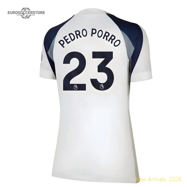 High-quality 2025-2026 Tottenham Hotspur Home Shirt (womens) (pedro