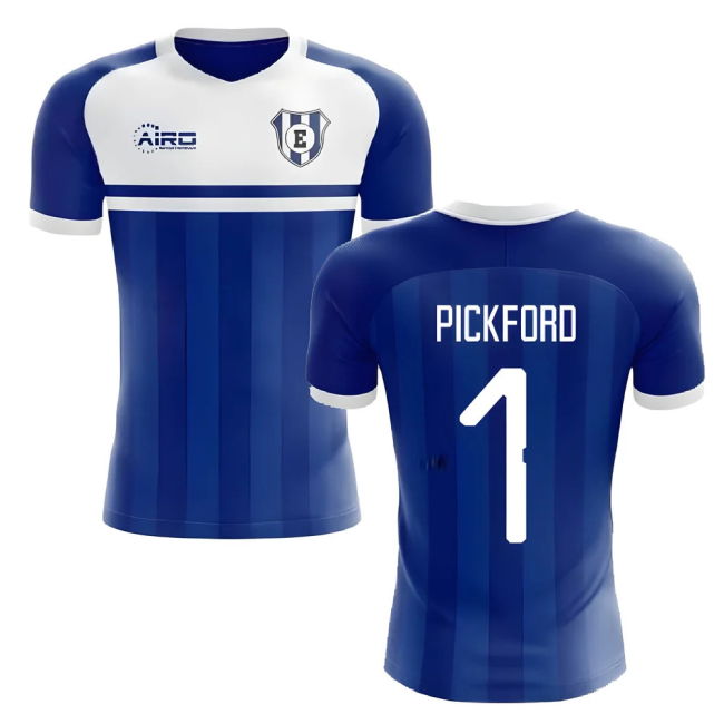 2025-2026 Everton Home Concept Football Shirt (PICKFORD 1)