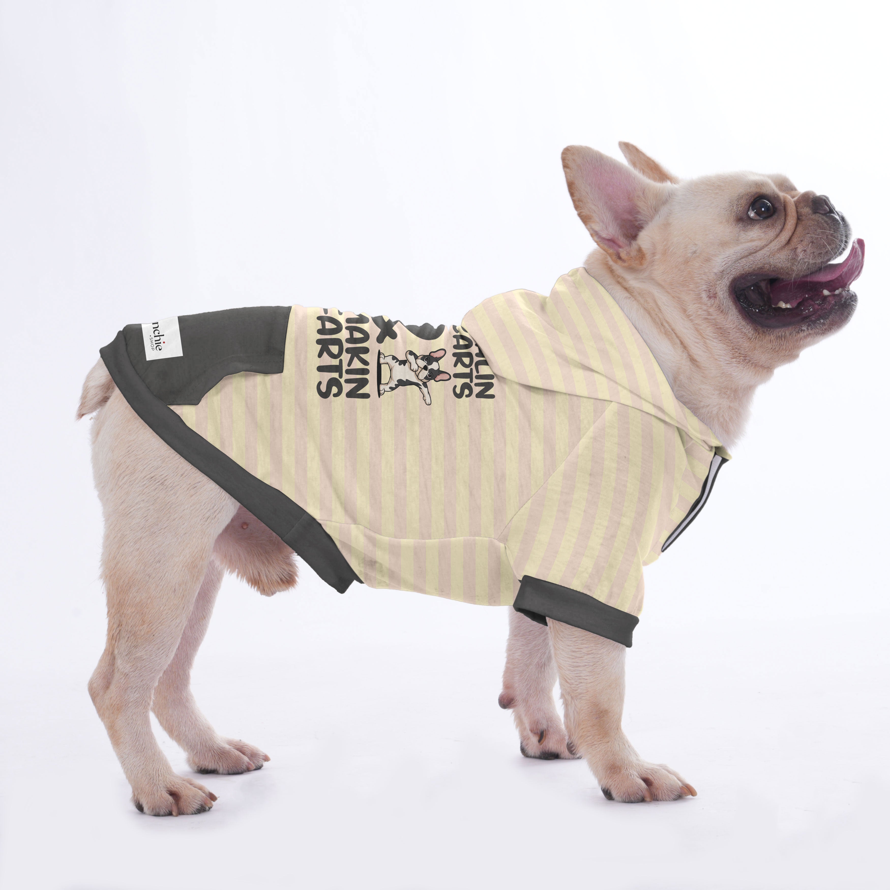 French Bulldog Stealin Hearts & Makin Farts Hoodies For French Bulldog