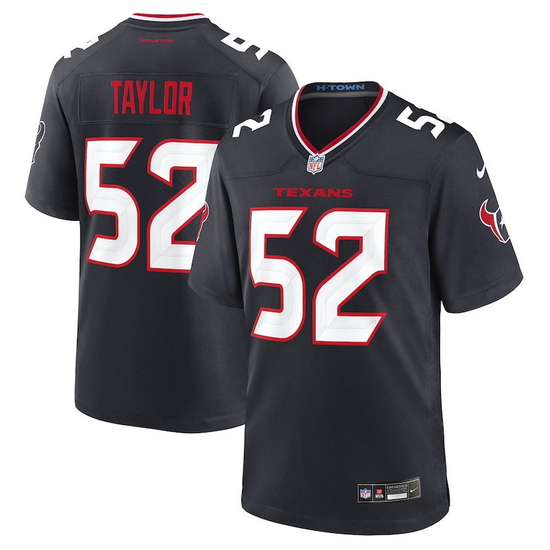 None Darrell Taylor Houston Texans Powerhouse Team Game-Day Essential