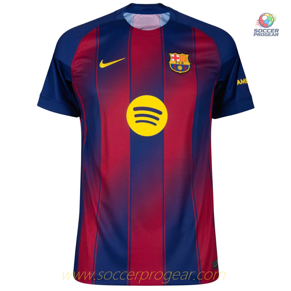 Barca Home Children Football Jersey 2025-2026 Season Lamine Yamal 10