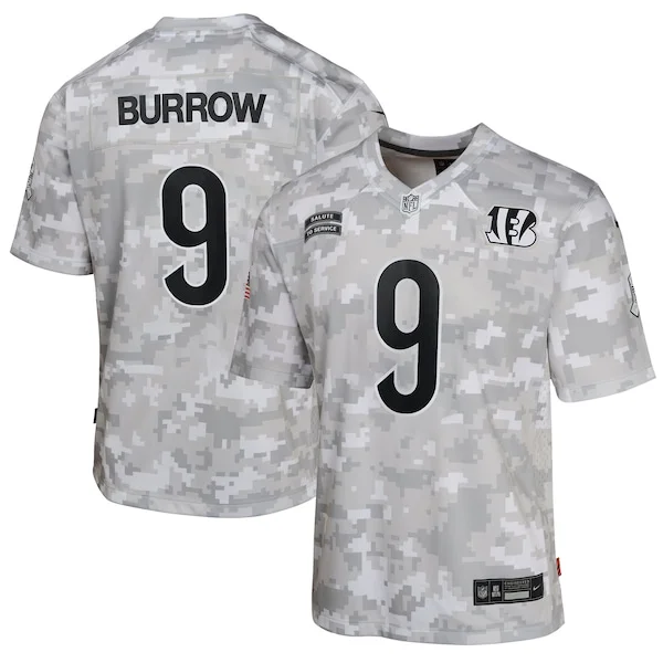 None Joe Burrow Game Jersey - Camo | NFL Player Jersey | NFL Football