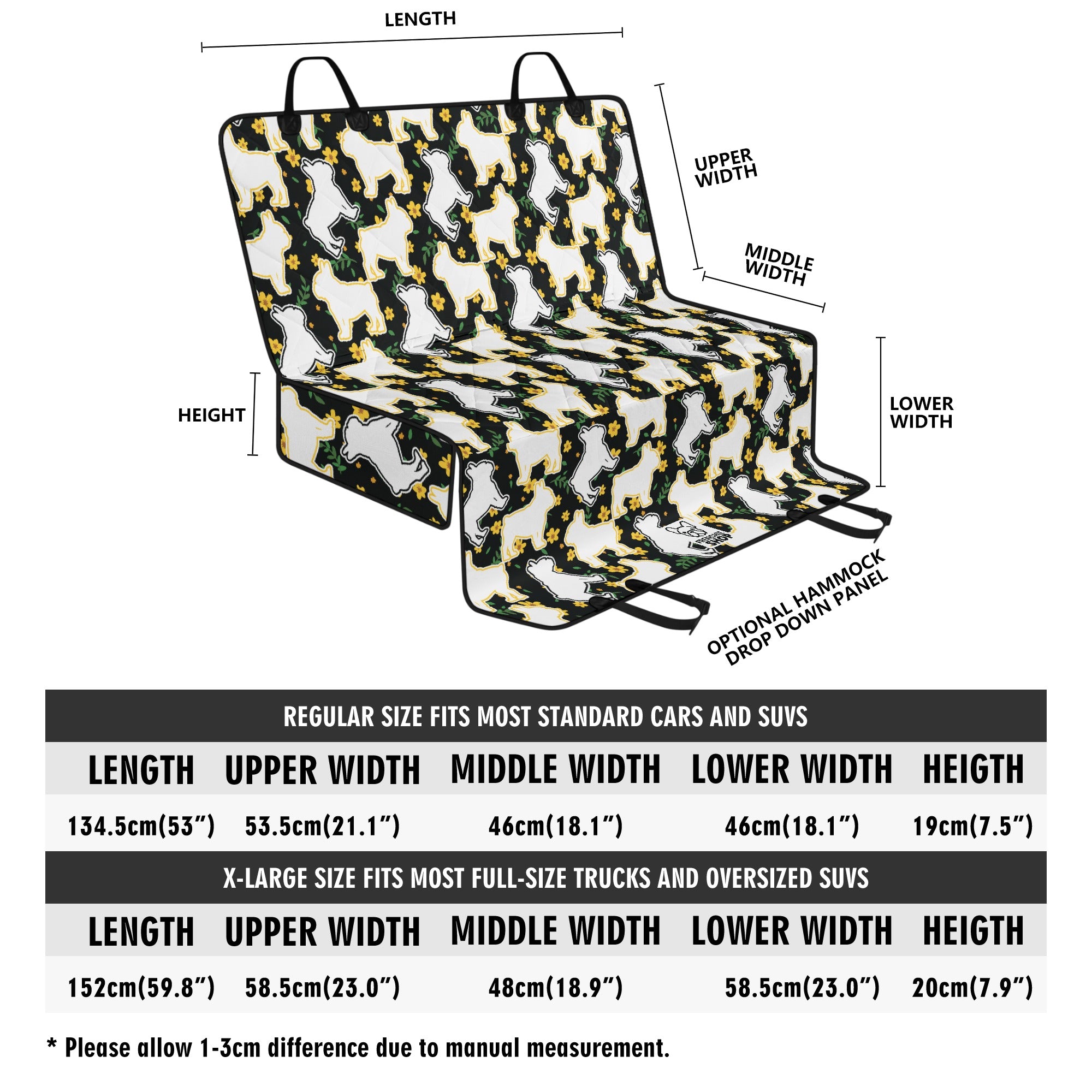 Trendy Pickle - Car Pet Seat Covers For French Bulldog for Dog Owners