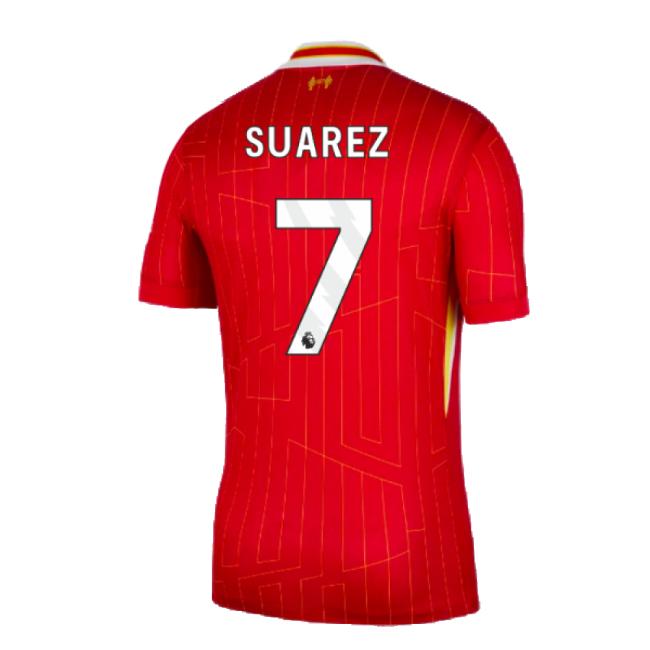 Adult 2024-2025 Liverpool Home Shirt (Suarez 7)