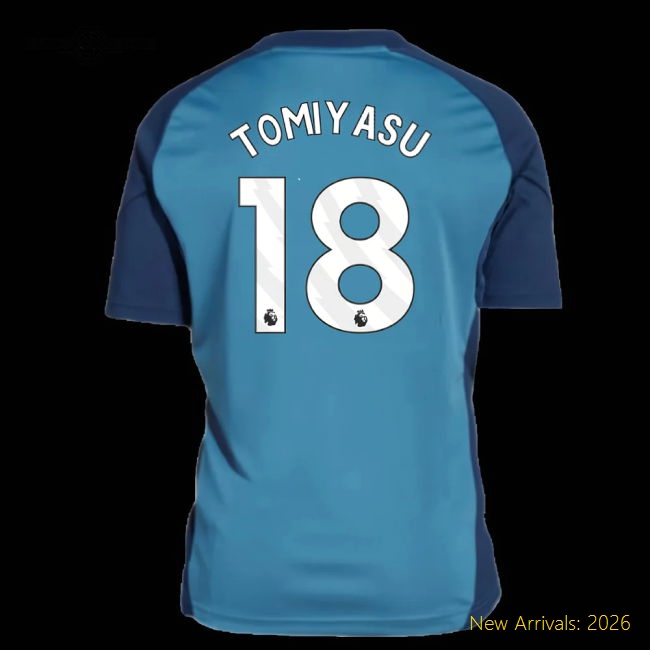 Child-friendly Kids Arsenal Tomiyasu Jersey 2025-2026 Flexible