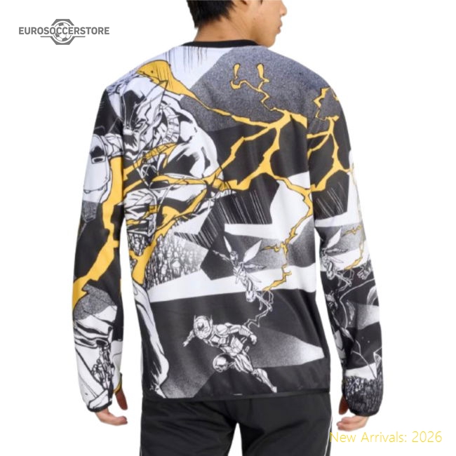 Elite 2025-2026 Real Madrid Pre Match Warm Top (white) - Unique Style