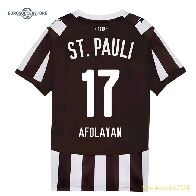 Premium Football Team Kids Jersey Afolayan 2025-2026 Puma Drycell