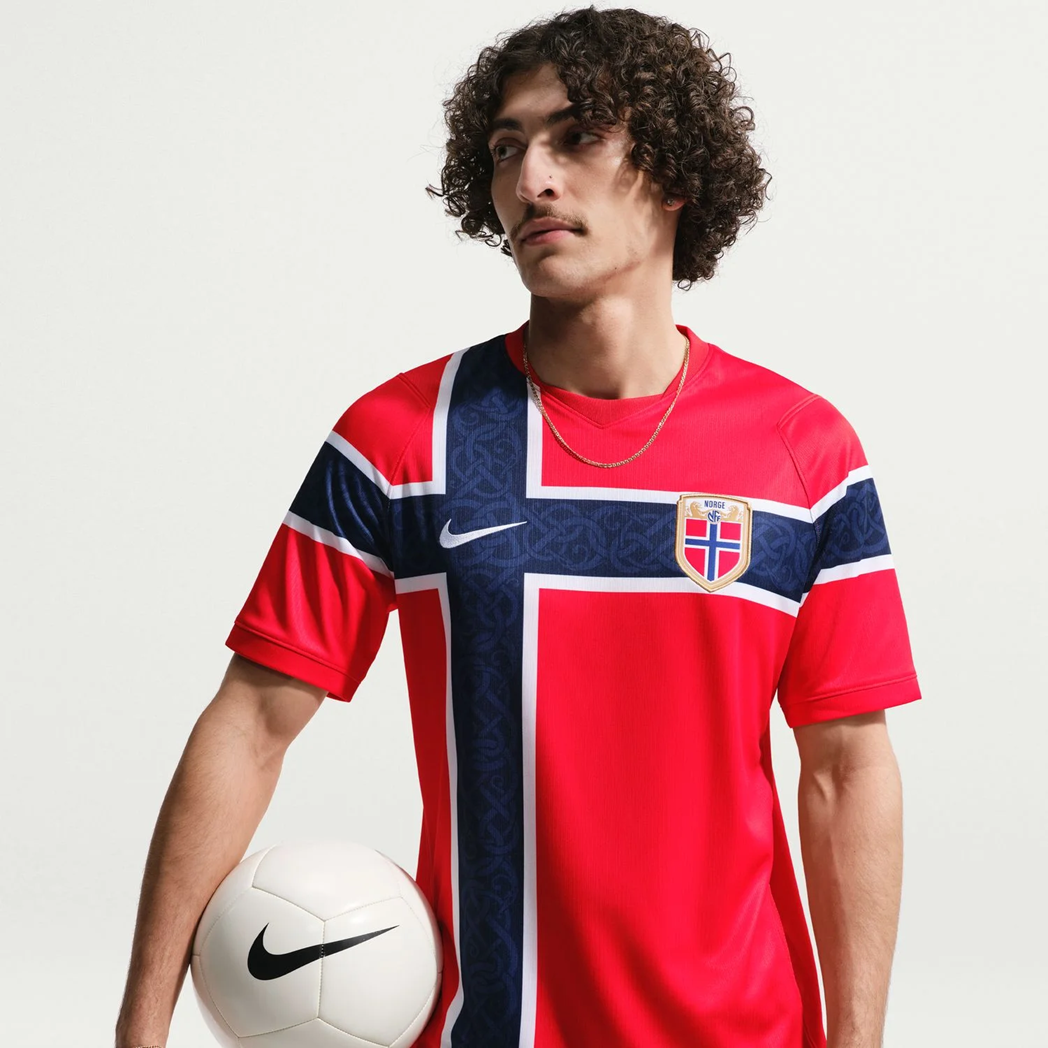 Norway 2026 Home Jersey - Men's Norge Football Shirt | Official Norway National Team Kit