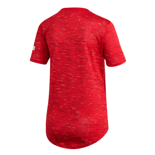 Performance Driven Man Utd 20-21 Manchester United Home Red Womens