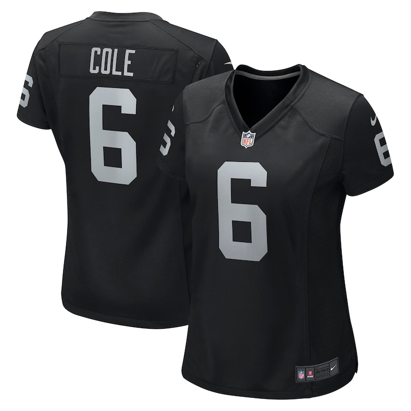 None AJ Cole LV Raiders Classic Premium Material Jersey Football Appar
