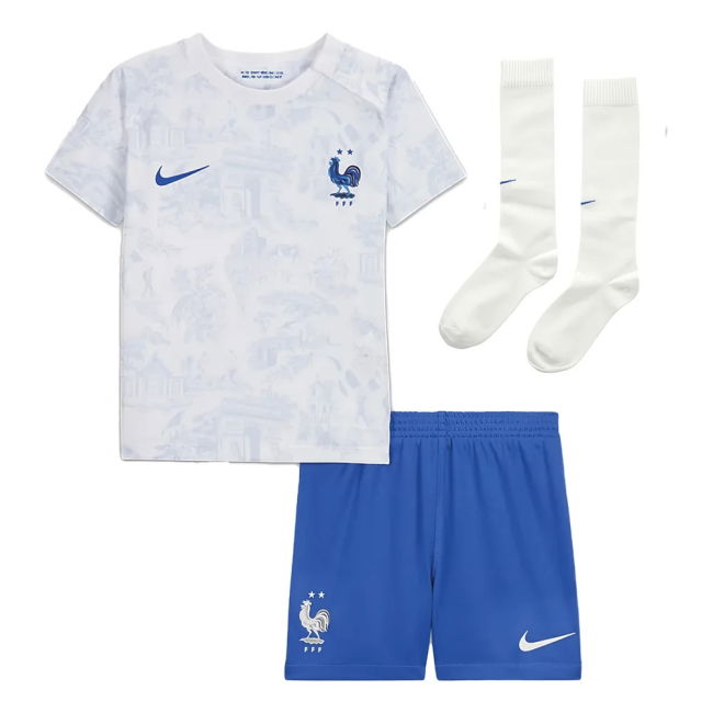 Premium 2022-2023 France Away Athletic Team Football Breathable