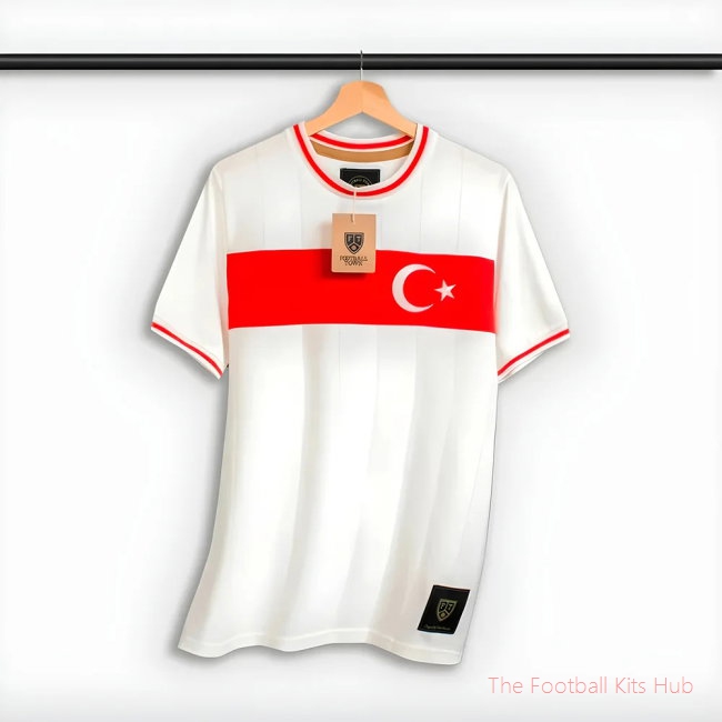 Turkey Ay-Yildizililar Away Retro Football Shirt