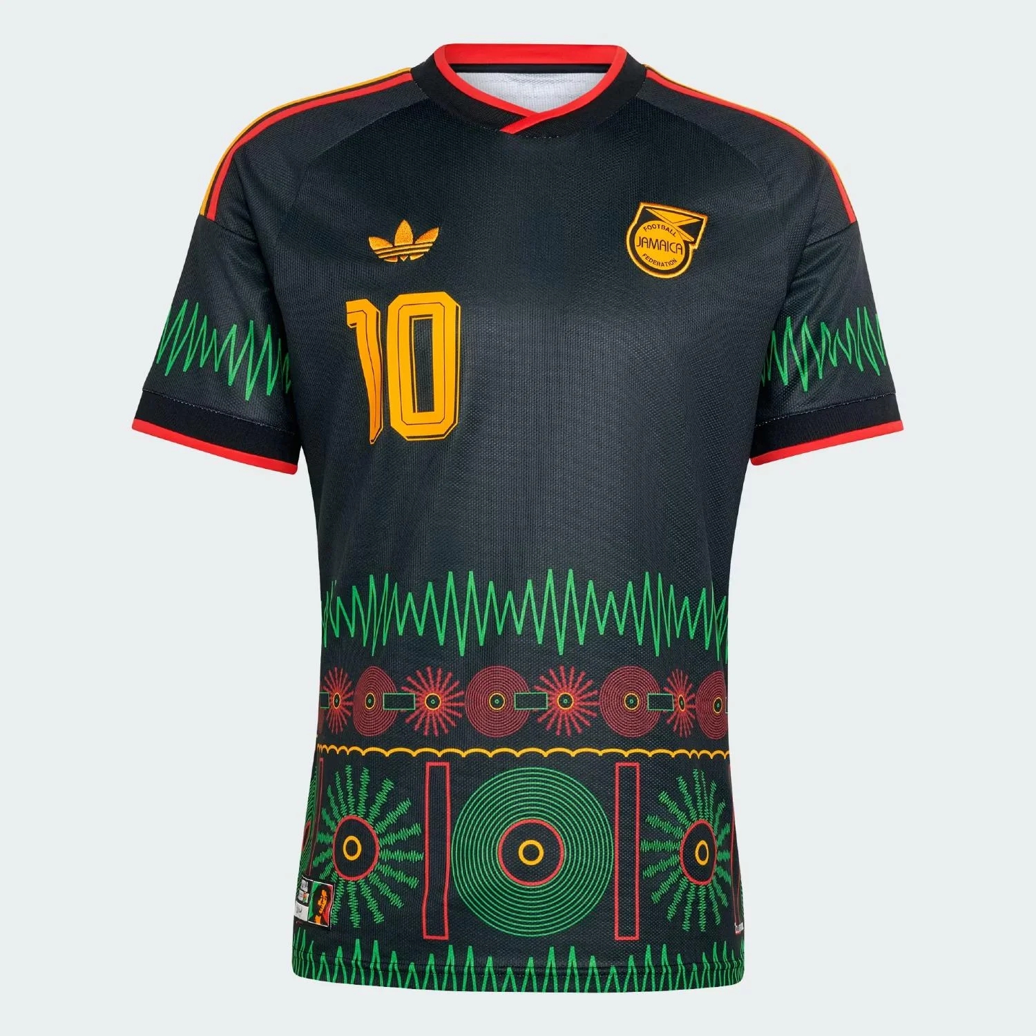 Jamaica 2026 Away Marley 10 Jersey - Reggae Spirit Men's Kit