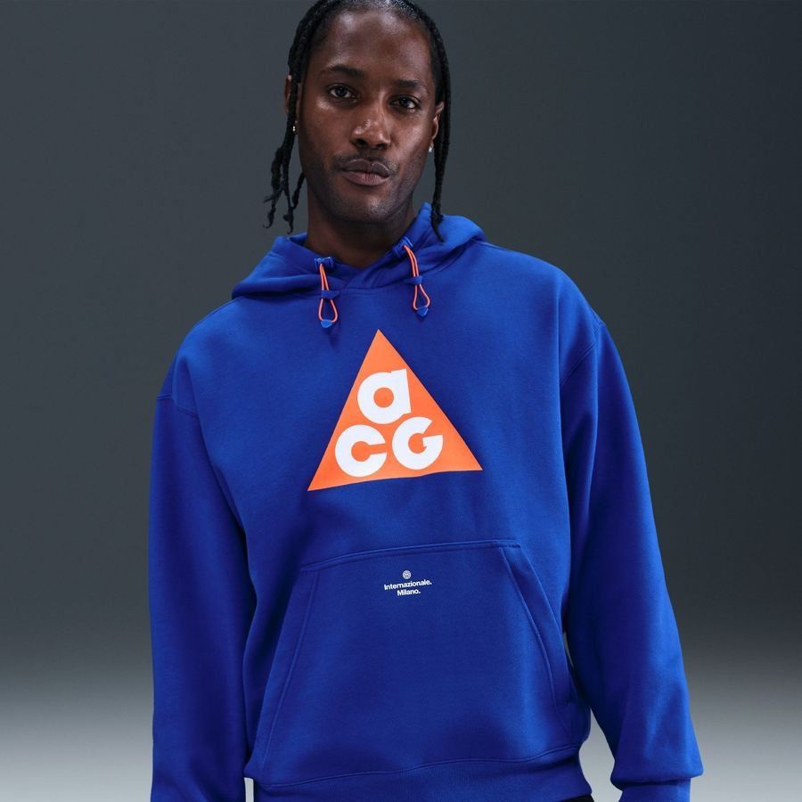 Inter X ACG Hoodie Therma-FIT Pullover 4th - Hyper Blue/Safety Orange/White