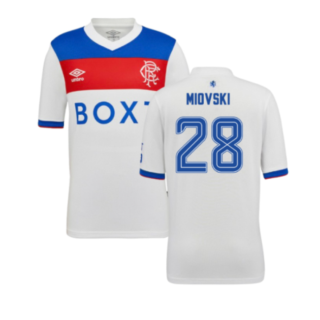 2025-2026 Rangers Premium Away Away Kids - Modern Player Version -