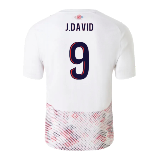 Elite Away Football Club J.david Jersey Anti-odor Four-way Stretch