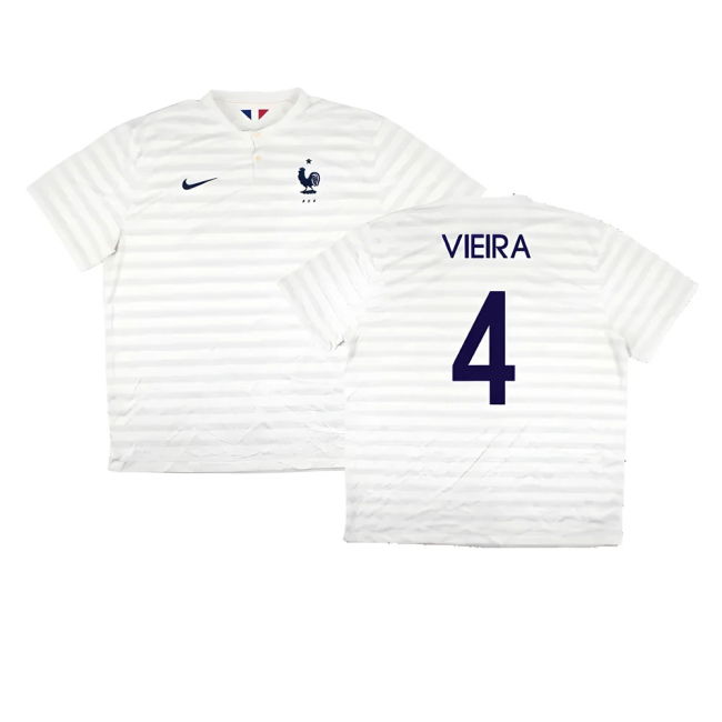 Vieira 4 2014-2015 France Football Team Away Strip