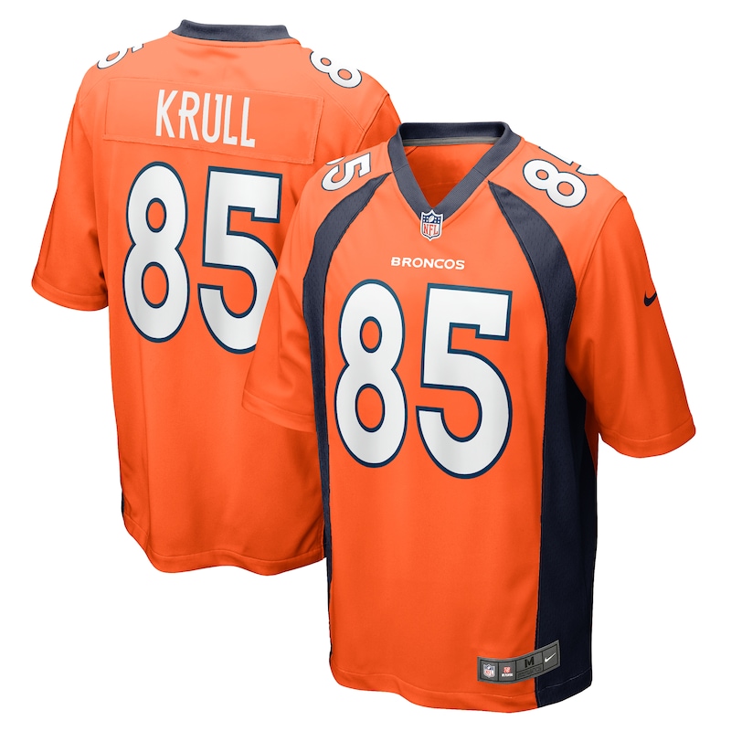 None Lucas Krull DEN Broncos Timeless Premium Material Jersey