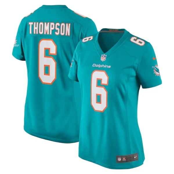 None Skylar Thompson Game Jersey - Aqua | NFL Player Jersey | NFL Foot