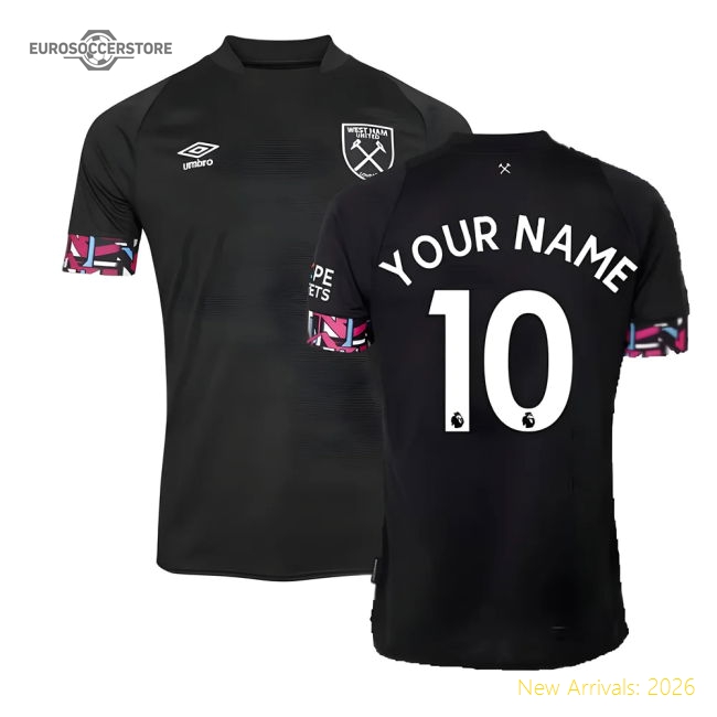 Premium 2022-2023 West Ham Away Shirt (kids) (your Name) - Premium