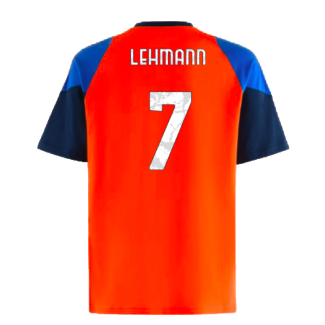 Pro Series Supporter Juve Juventus Training Tee Orange Lehmann #7 ...