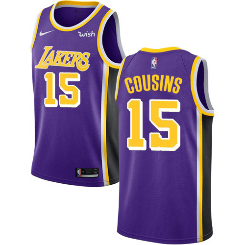 Lakers Purple Angeles Lakers #15 Nike Jersey - Budget-Friendly