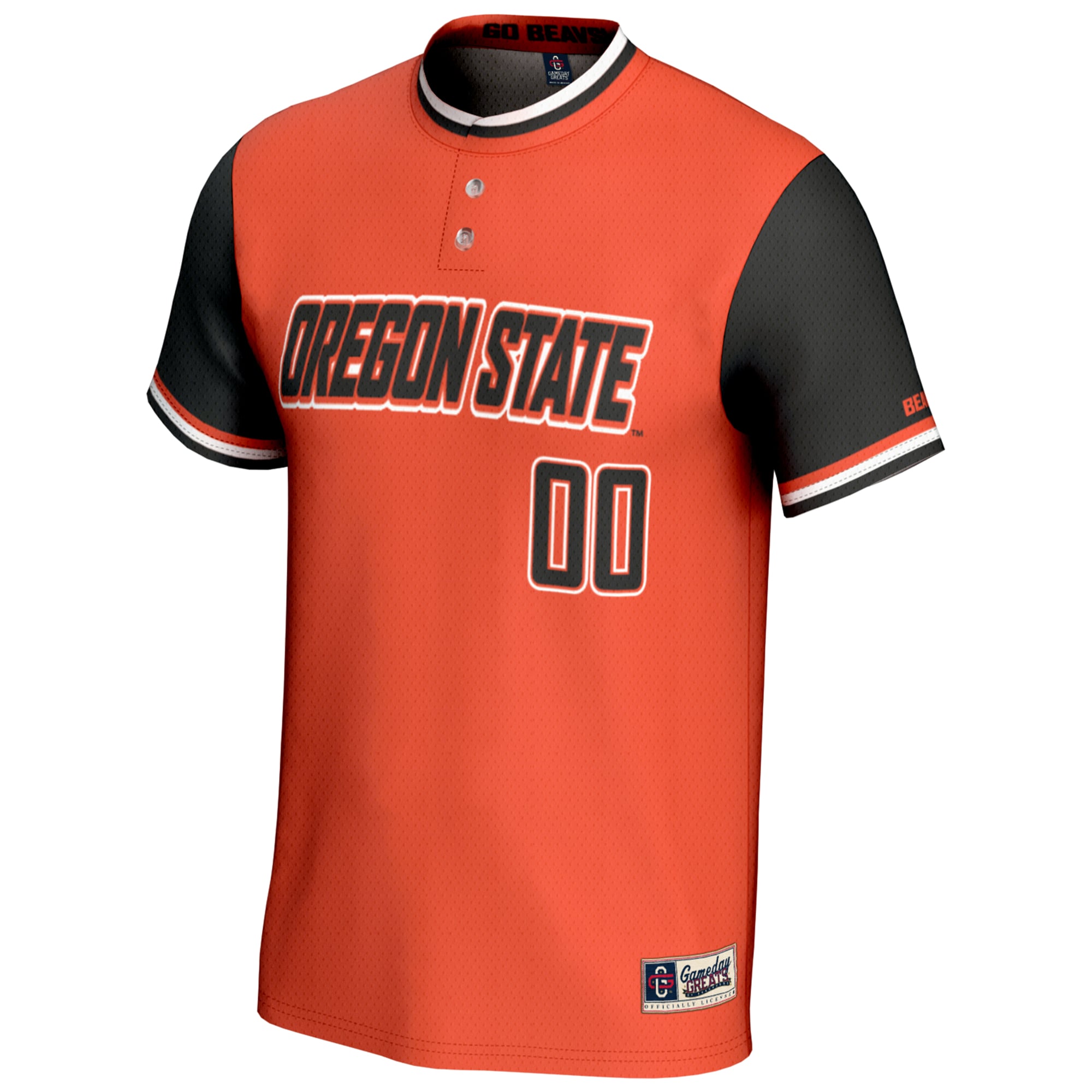 Oregon State Beavers GameDay Greats Youth NIL Pick-A-Player Lightweight Softball Jersey - Orange