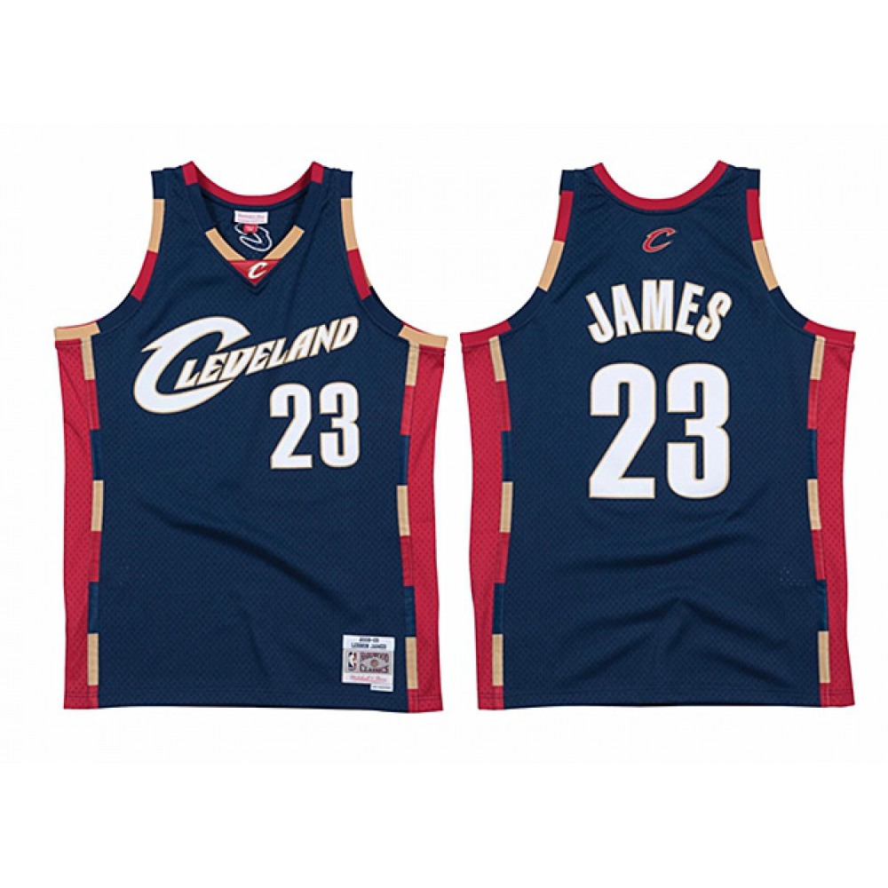 Authentic LeBron James23 Jersey - Navy City Edition - NBA Collection