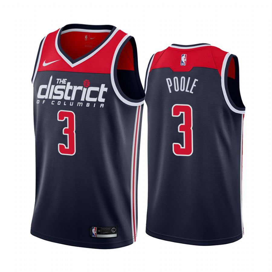 Nike Blue Nike Wizards #3 Jersey - Cost-Effective Game Day Wear