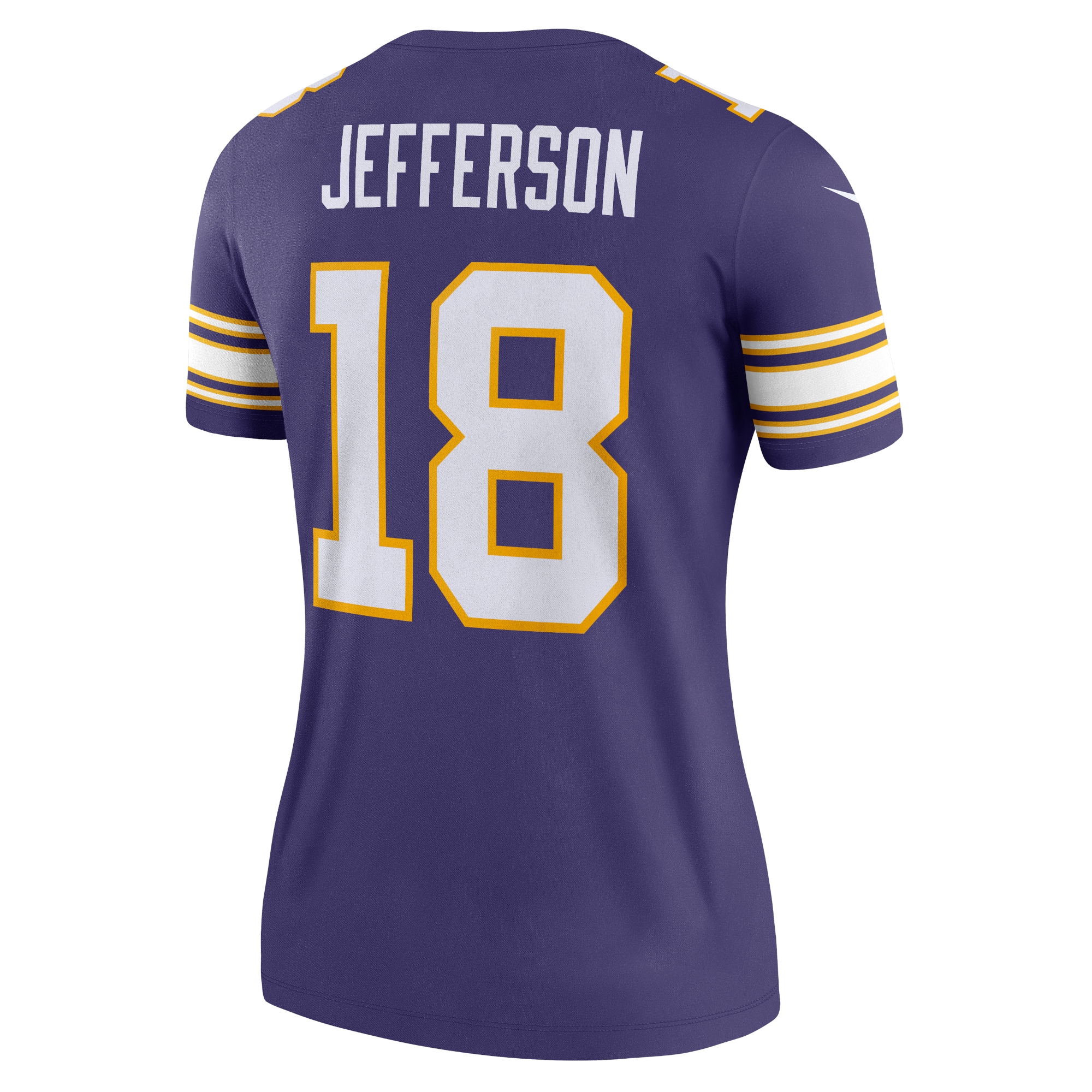 [ESK] Justin Jefferson #18 Minnesota Vikings Women's Alternate Legend Player Performance Jersey Top - Purple