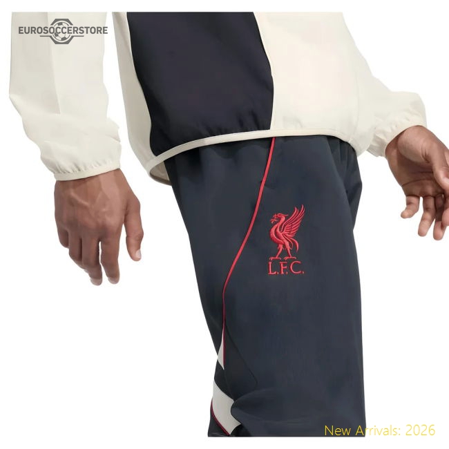 2025-2026 Liverpool Football Club Presentation Pants (Black)