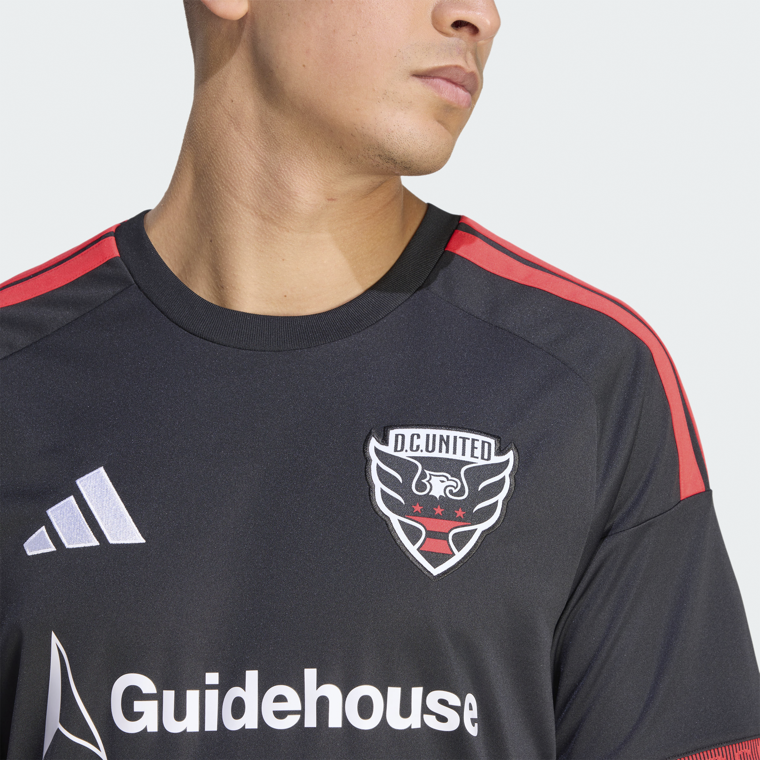 [JED] D.C. United 2026 Black-and-Red Kit Replica Jersey - Black