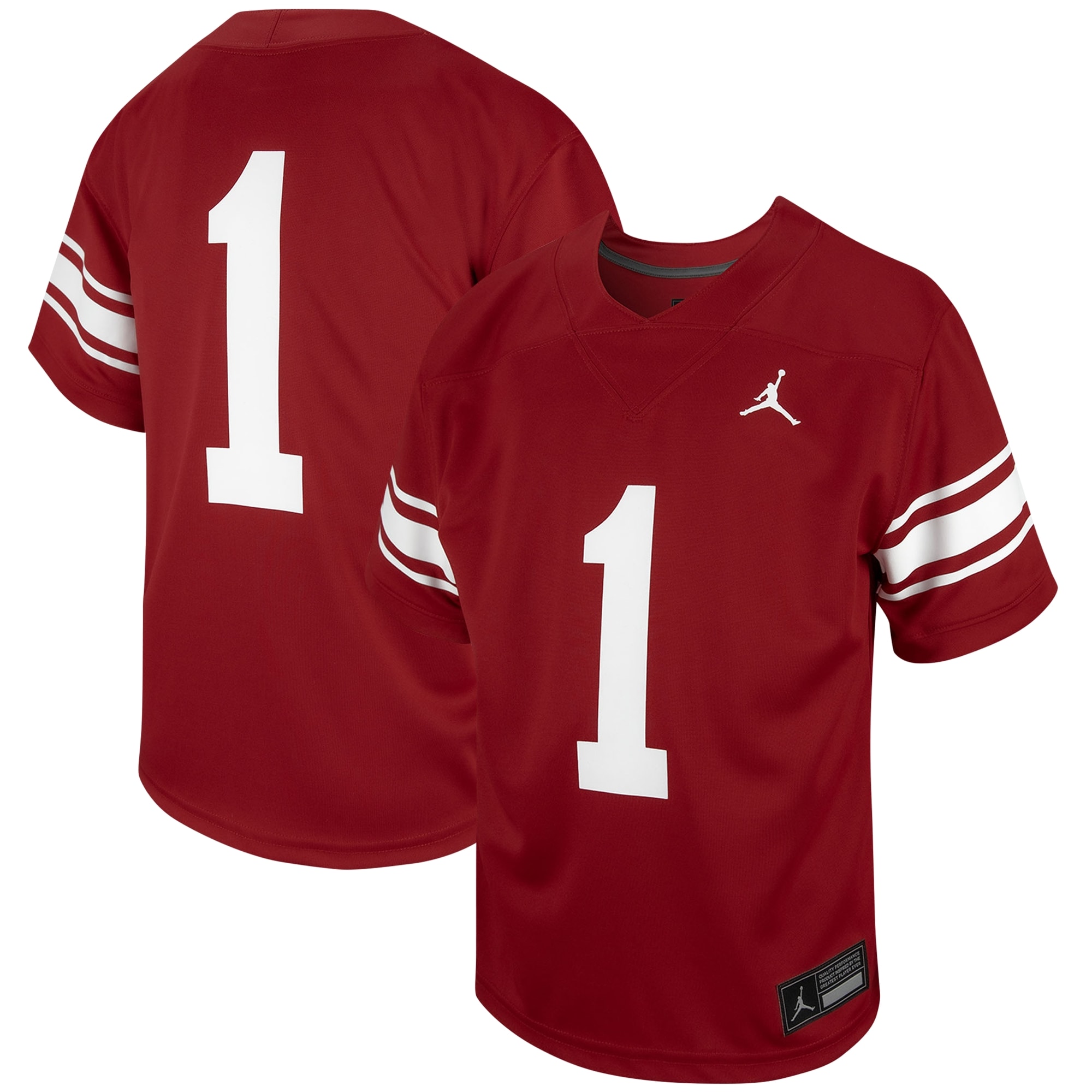 [NJP] Oklahoma Sooners Untouchable Replica Game Jersey - Crimson
