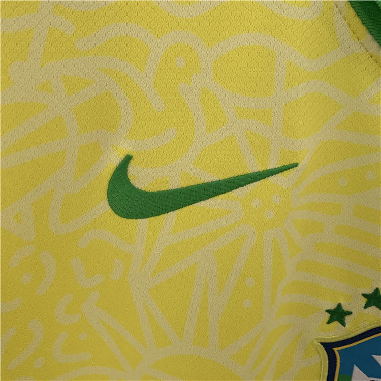 Licensed High Performance BRAZIL COPA AMERICA 2024 HOME SHIRT