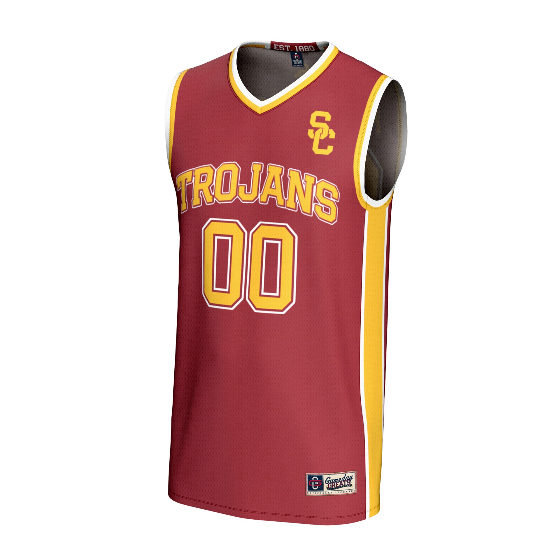 [DDG] USC Trojans GameDay Greats Youth Youth Lightweight Collegiate Women's Basketball NIL Fashion Jersey - Cardinal