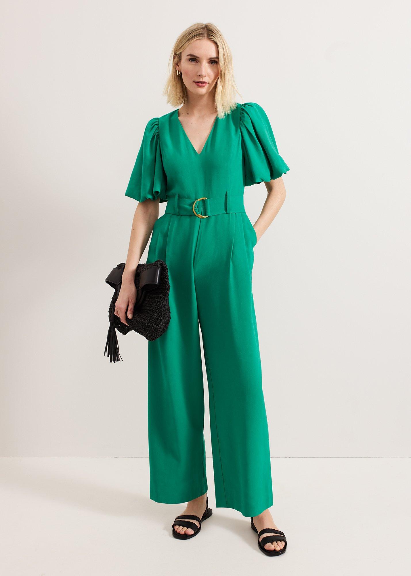 Margot Puff Sleeve Jumpsuit