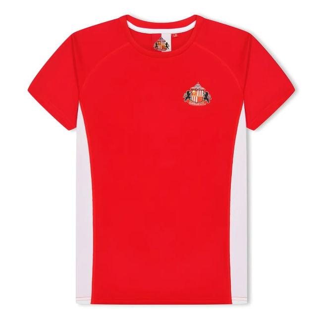 Sunderland Poly T-Shirt (Red) - Kids (Roberts 10)