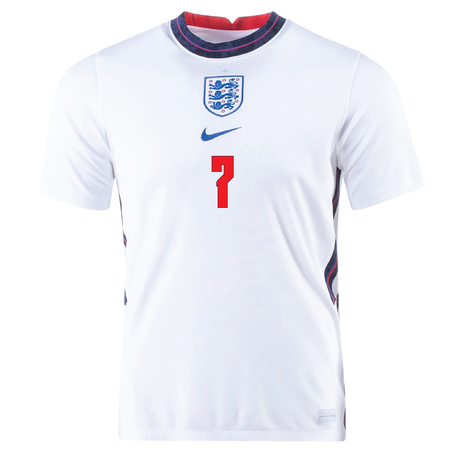Adult Eng David Beckham England Top-grade Home Jersey 2020