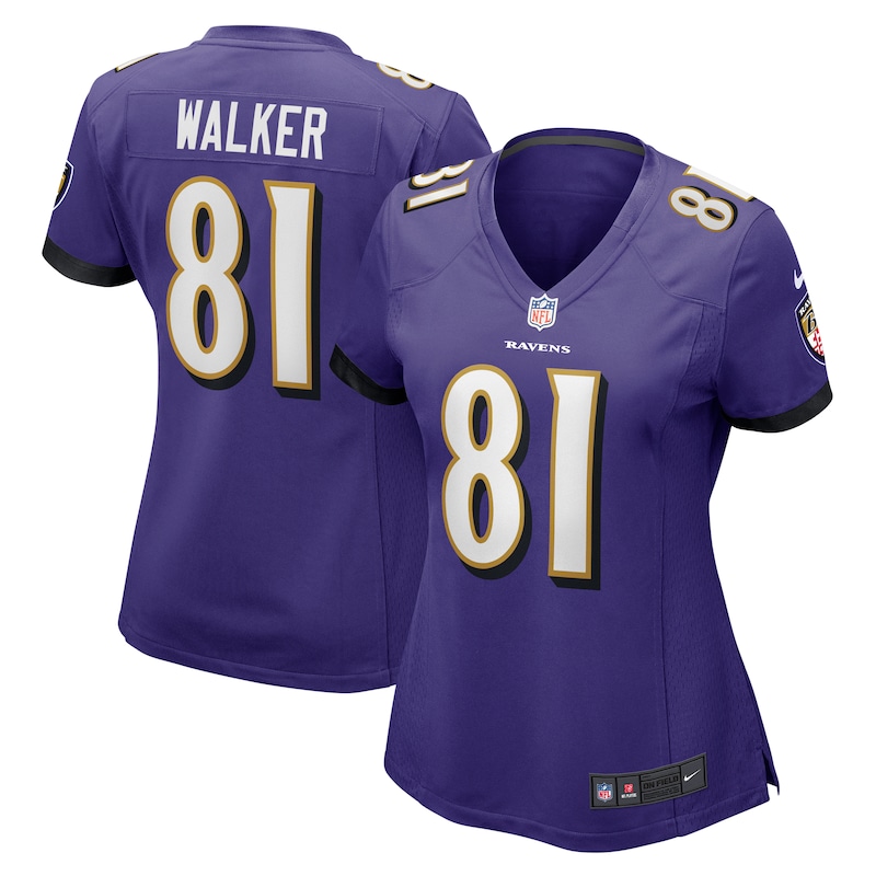 None Devontez Walker BAL Ravens Energetic Game-Ready Jersey Game Day W