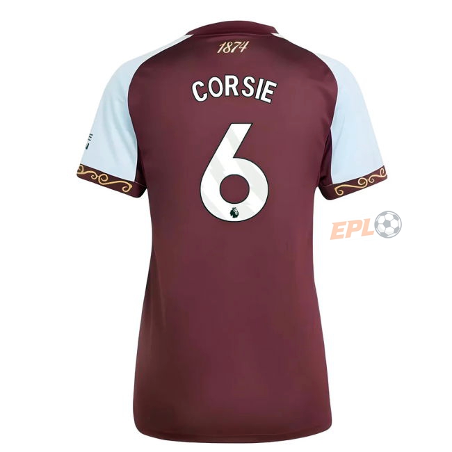Aston Villa 2025-20 great value Home Soccer Jersey