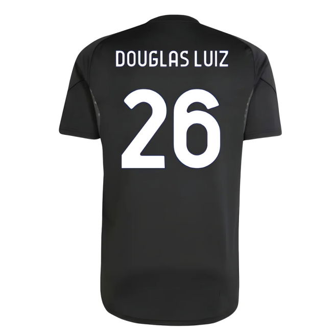 High Performance Juve Juventus Training Shirt Black Douglas Luiz #...