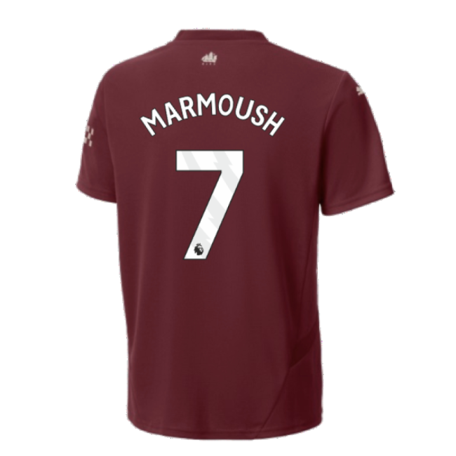 retro 2024-2025 Man City Third Shirt (Kids) (Marmoush 7)