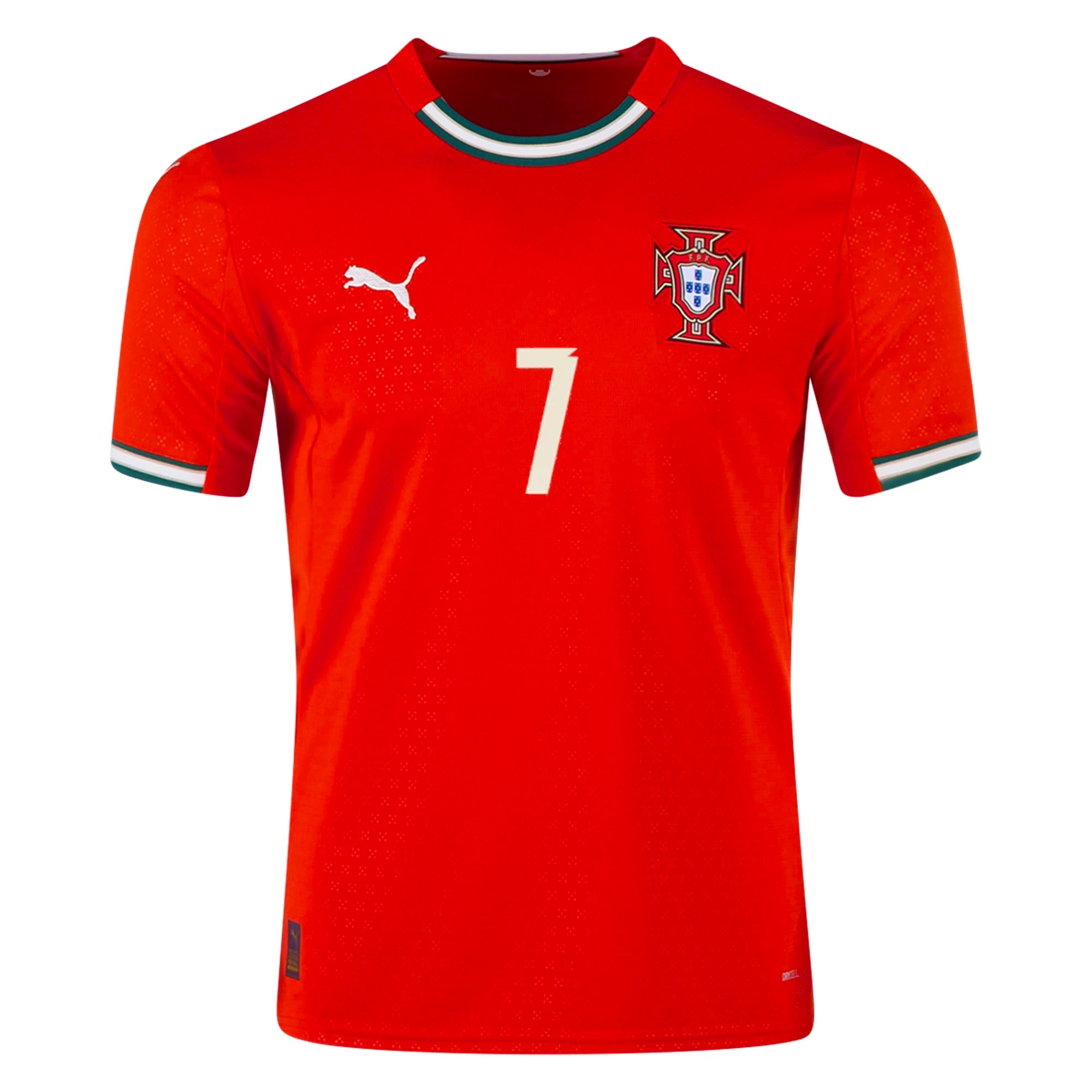 Puma Portugal Cristiano Ronaldo Home Jersey 25/26 (Sport Red/Sugared Almond)