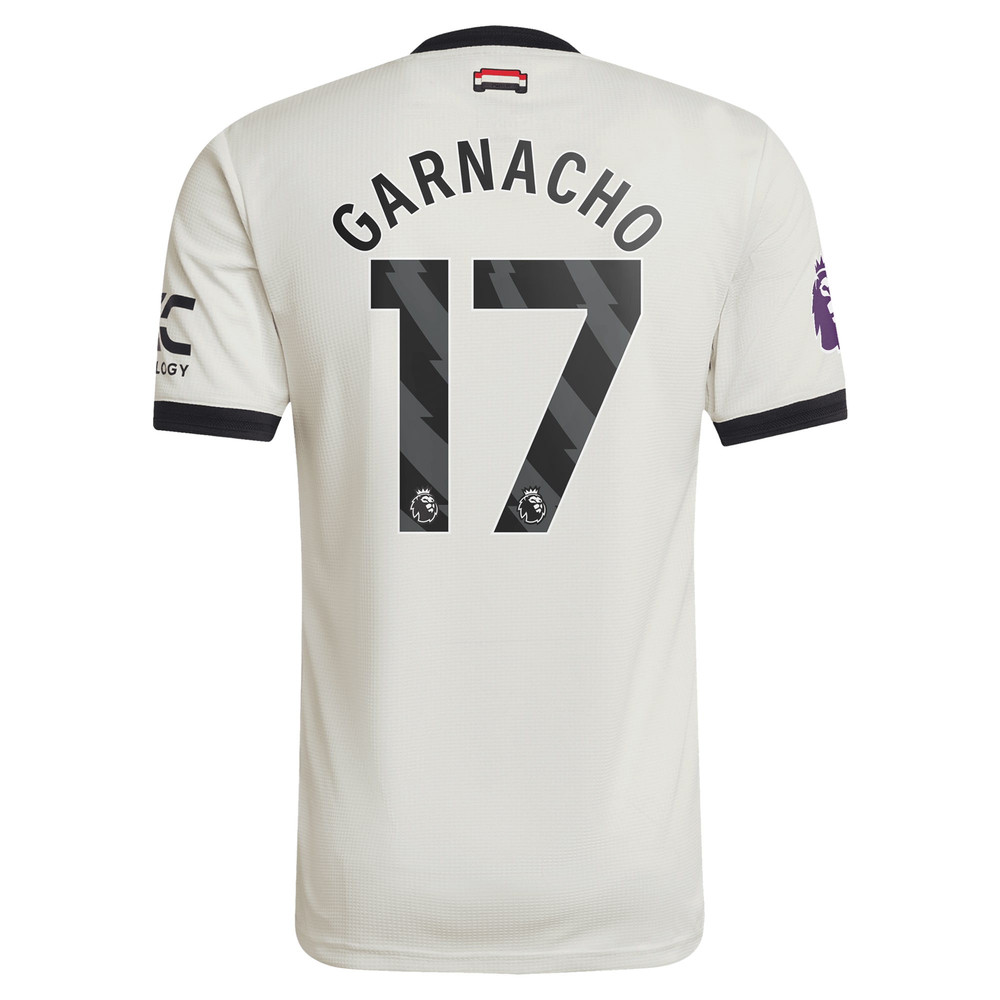 [LK] Alejandro Garnacho Manchester United Originals 2024/25 Third Authentic Jersey - Cream