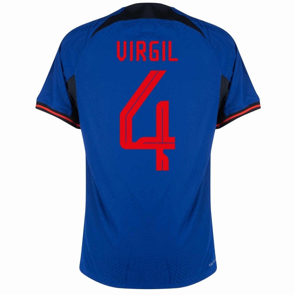 NETHERLANDS Official AWAY WORLD CUP 2022 VIRGIL JERSEY
