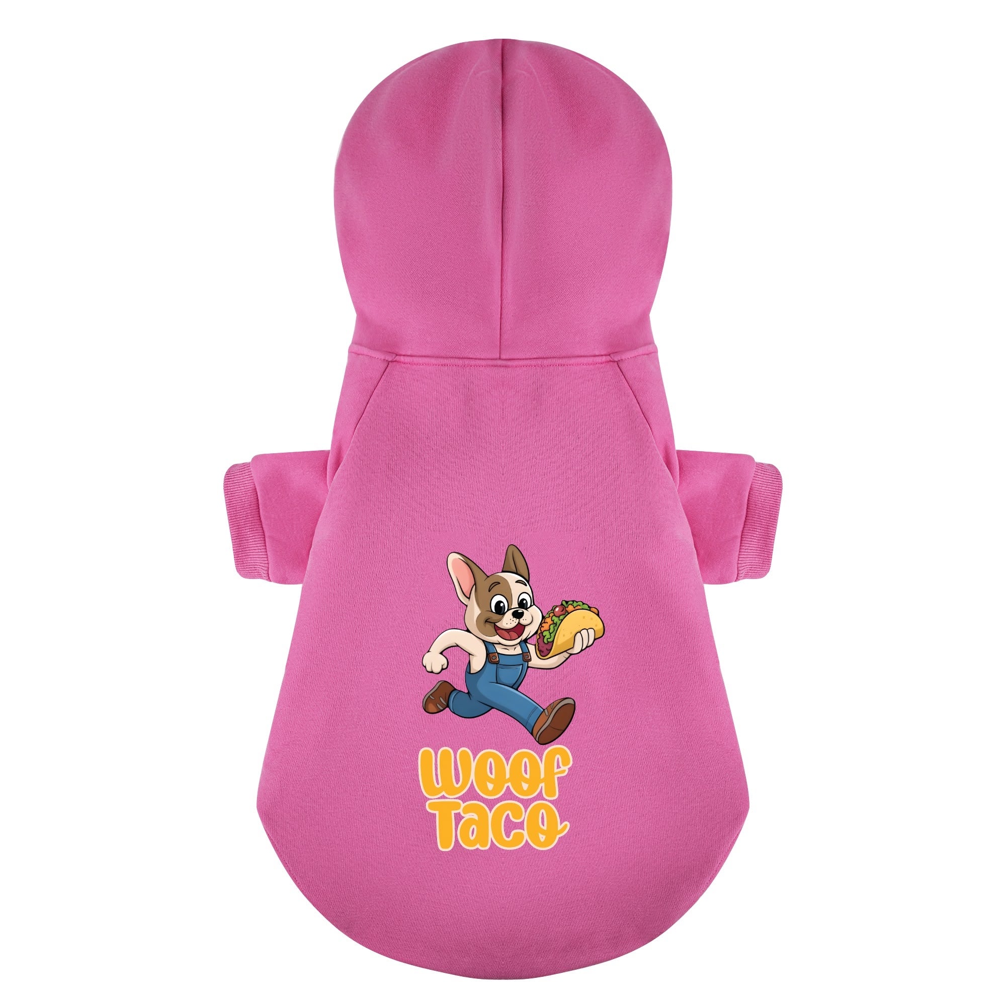 Woof Taco - Comfy Personalized French Bulldog Hoodies With Funny Quotes – Stylish, Cozy, And Premium 100% Cotton Pet Owner Apparel