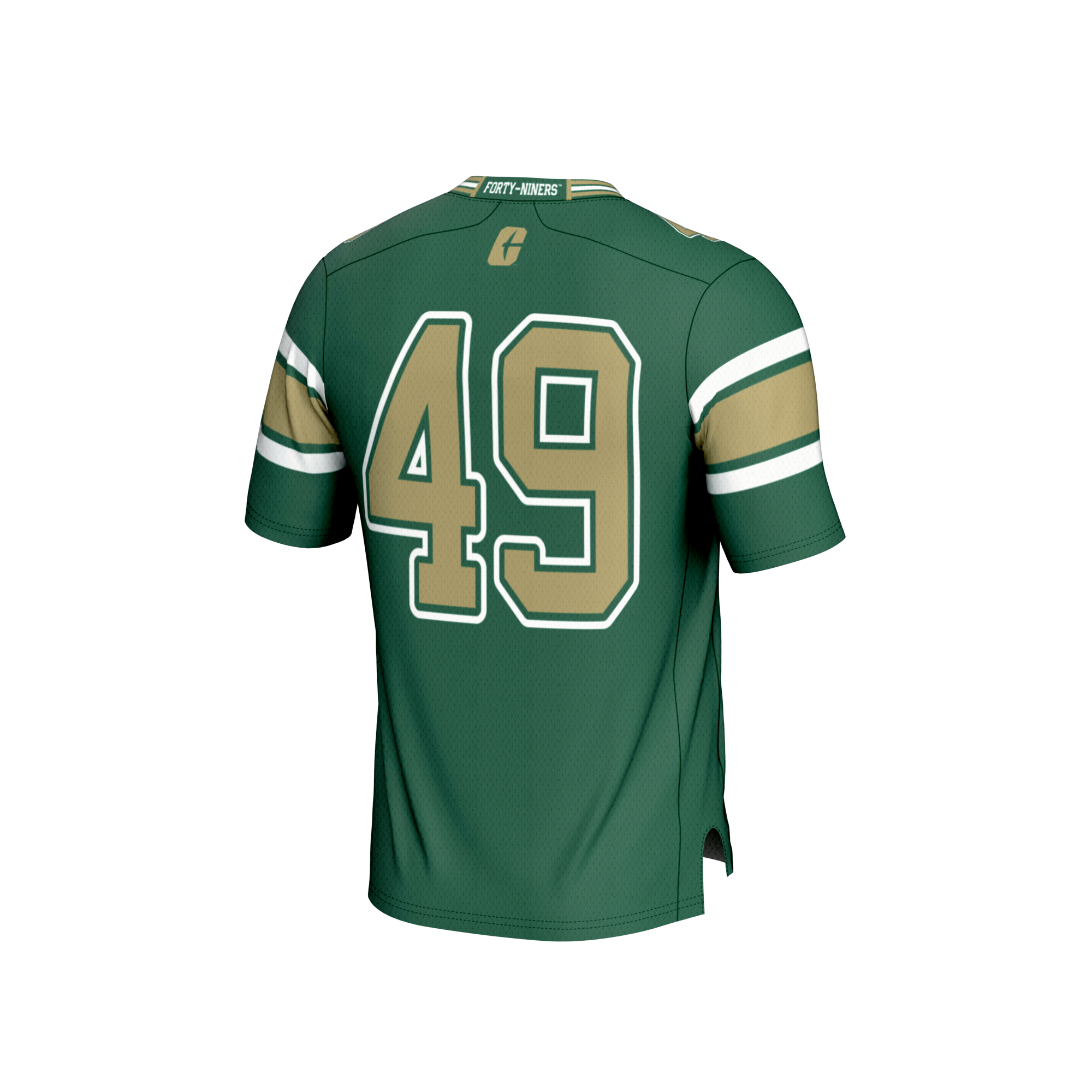 #49 Charlotte 49ers GameDay Greats Youth Lightweight Football Fashion 26/27 Football Jersey - Green