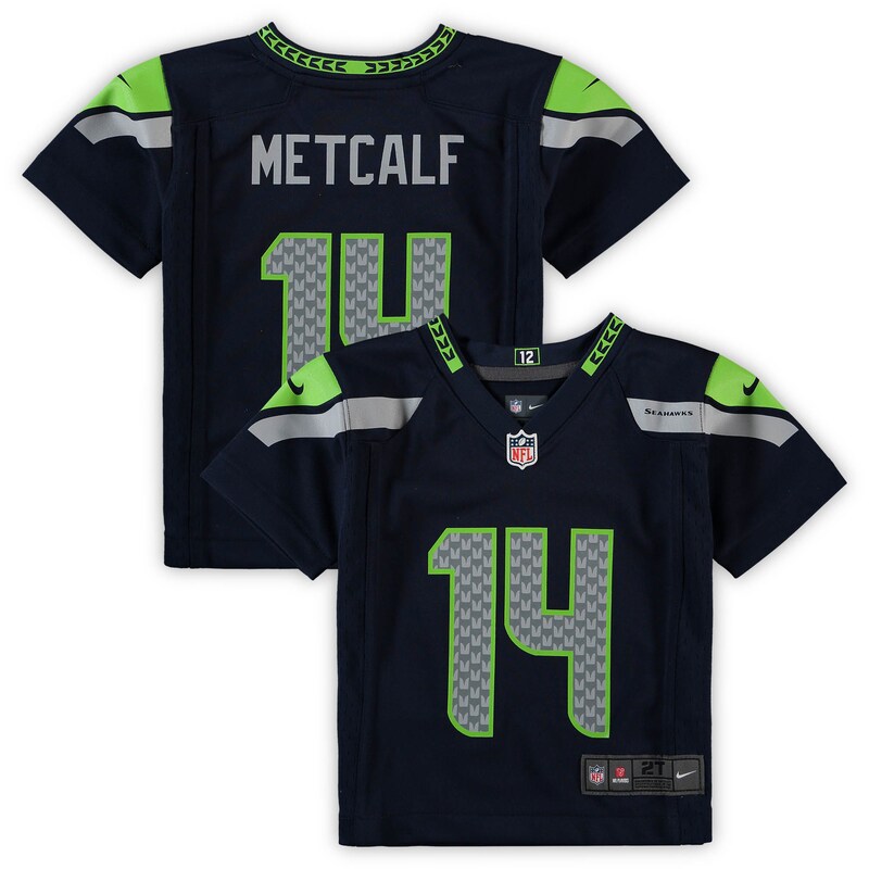 None DK Metcalf SEA Seahawks Pro-Level Game Jersey Football Apparel
