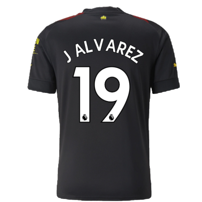 2022-20 Man City Soccer Jerseys superior Away Shirt - Adults