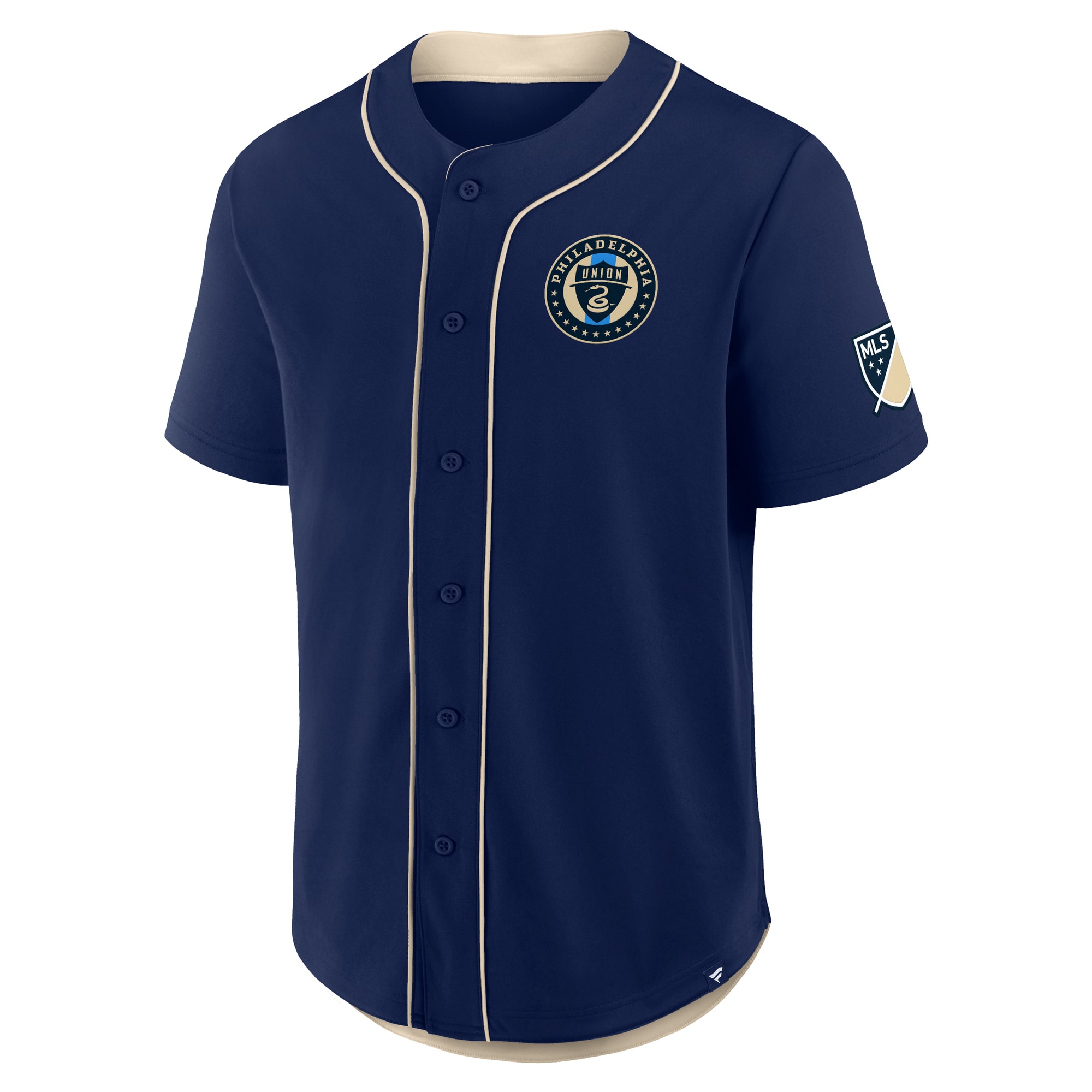 [SJH] Philadelphia Union Injury Time Baseball Jersey - Navy